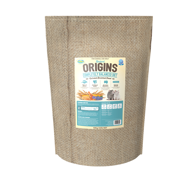 Vetafarm Origins Rodent Diet 10kg