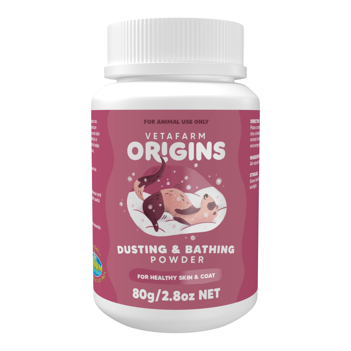 Vetafarm Origins Dusting & Bathing Powder 80g