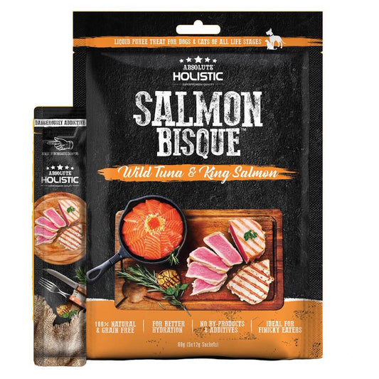 Absolute Holistic Tuna & Salmon Bisque Cat & Dog Treats 60g (100000024188) [default_color]