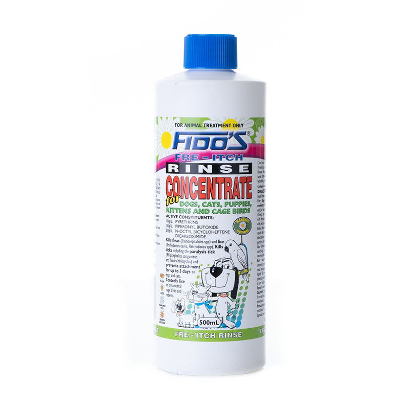 Fido's Fre-Itch Rinse Concentrate 500ml