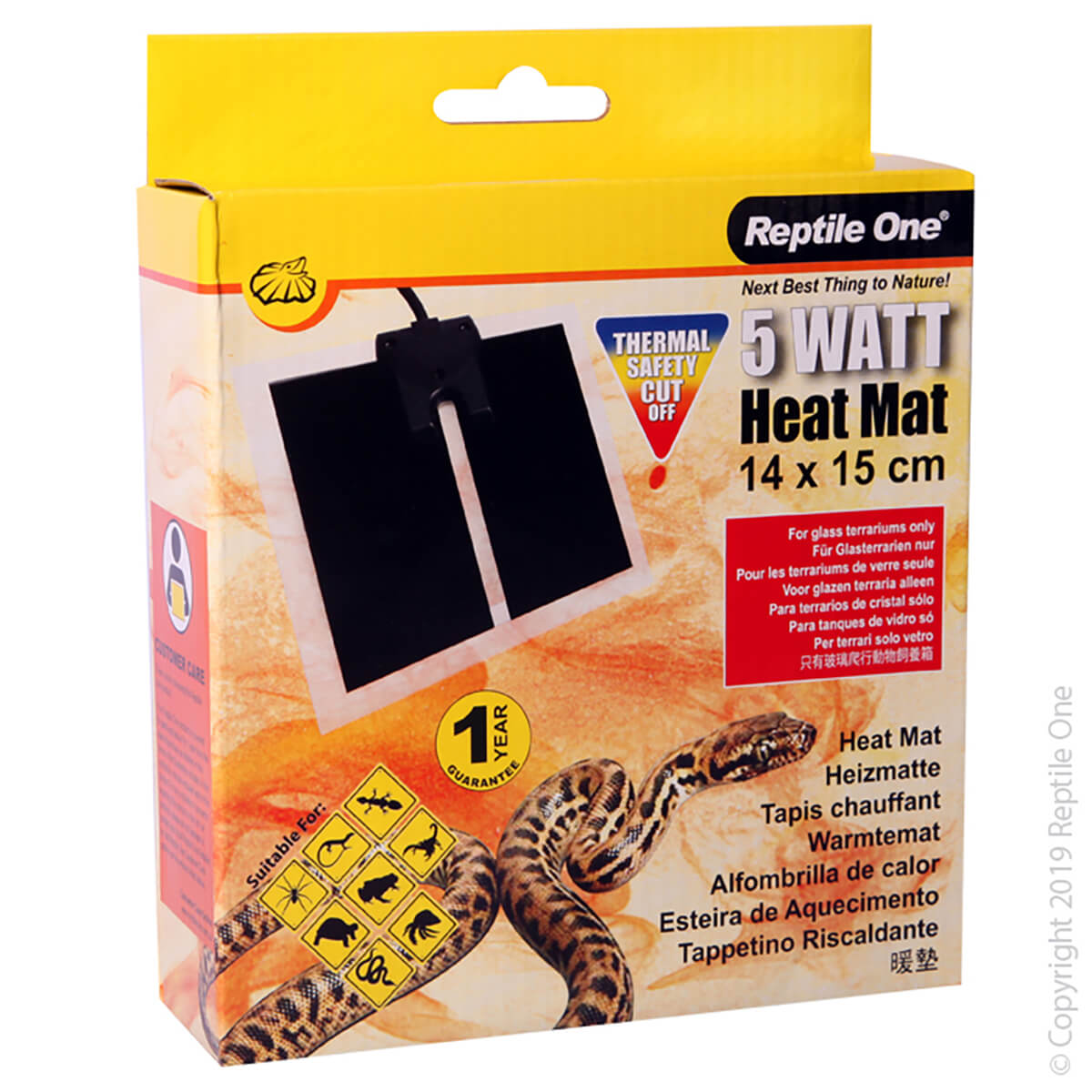 Reptile One Reptile Heat Mat 5W 14 x 15cm