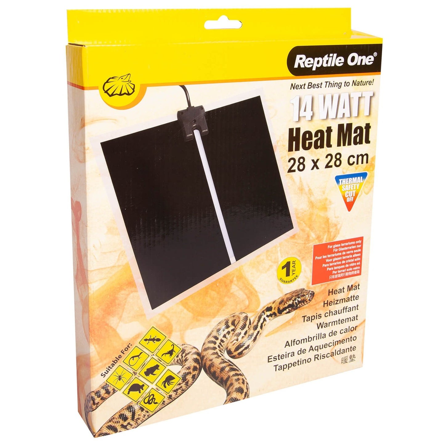Reptile One Reptile Heat Mat 14W 28 x 28cm