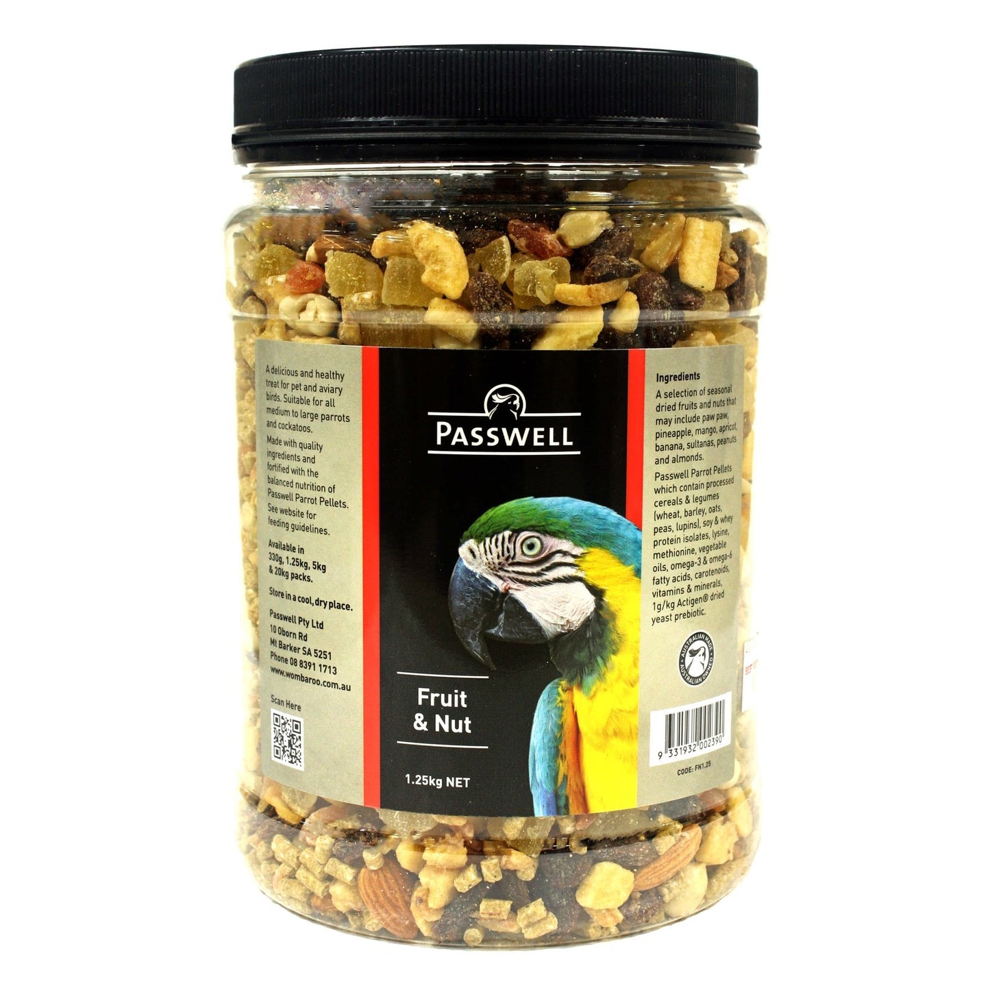 Passwell Fruit & Nut 1.25kg