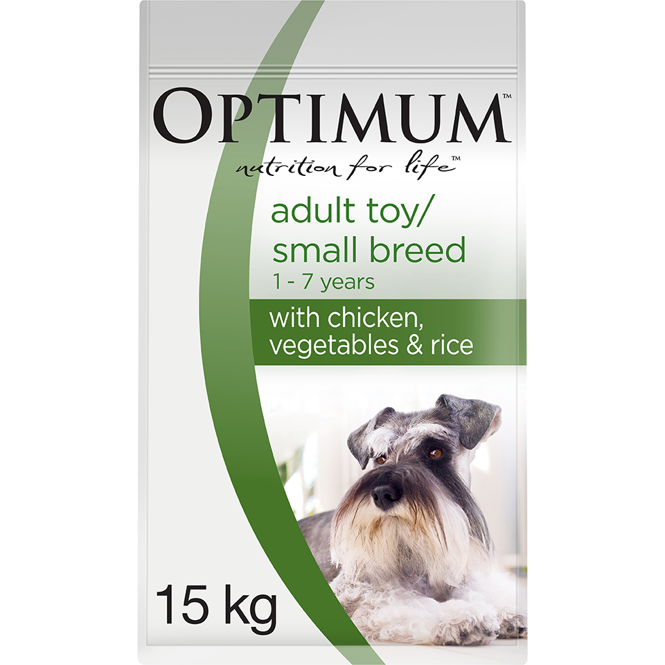 Optimum Small Breed Adult Chicken, Vegetables & Rice Dry Dog Food