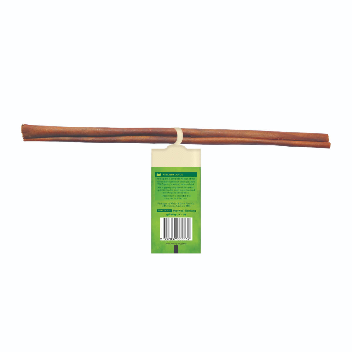 WAG Beef Braided Collagen Stick Dog Treat