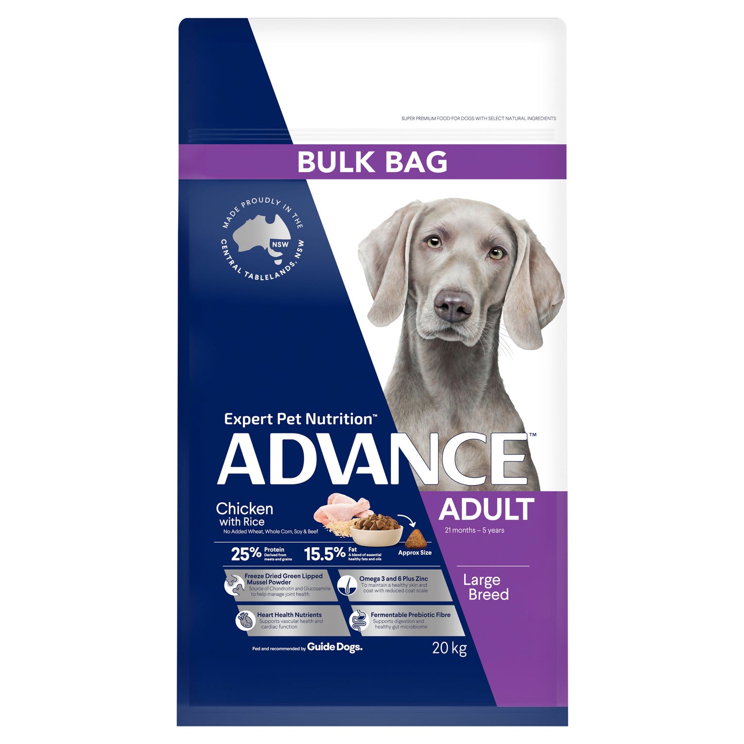 Advance Large Breed Adult Chicken Dry Dog Food