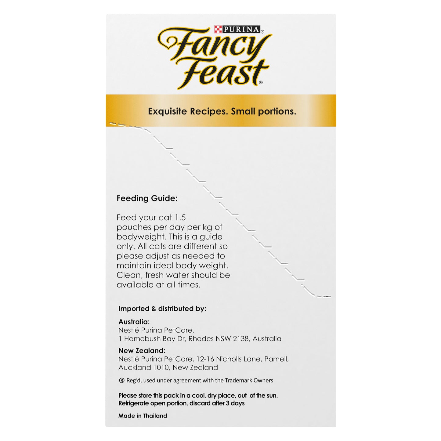 Fancy Feast Adult Petit Cuisine Chicken And Turkey Grilled Wet Cat Food 6 X 50g