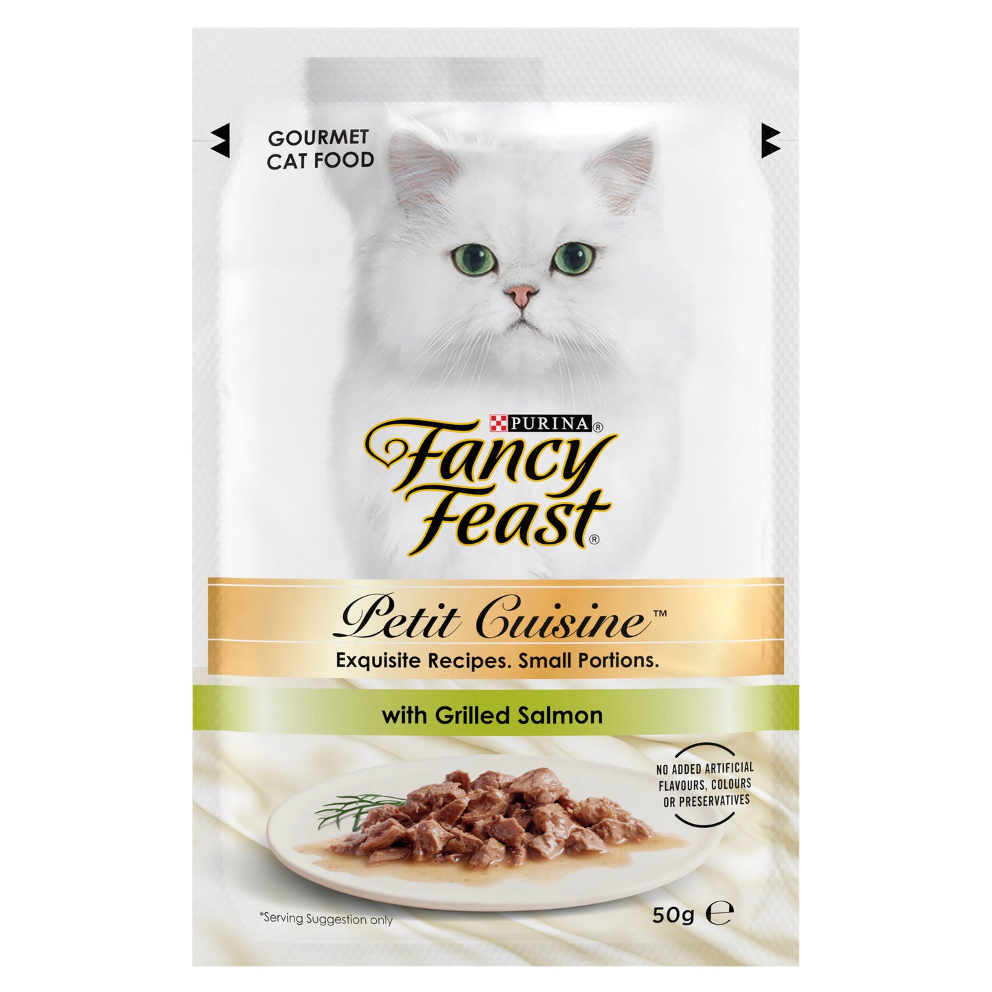Fancy Feast Petit Cuisine Cod And Salmon Wet Cat Food 6 X 50g