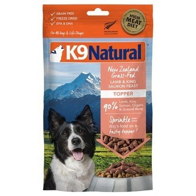 K9 Natural Lamb & Salmon Feast Freeze Dried Dog Food Topper