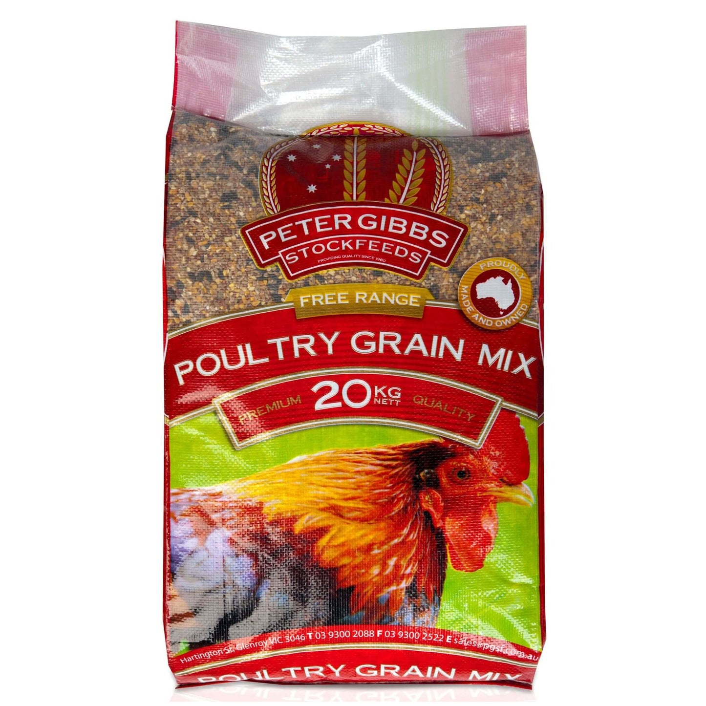 Peter Gibbs Stockfeeds Poultry Grain Mix 20kg
