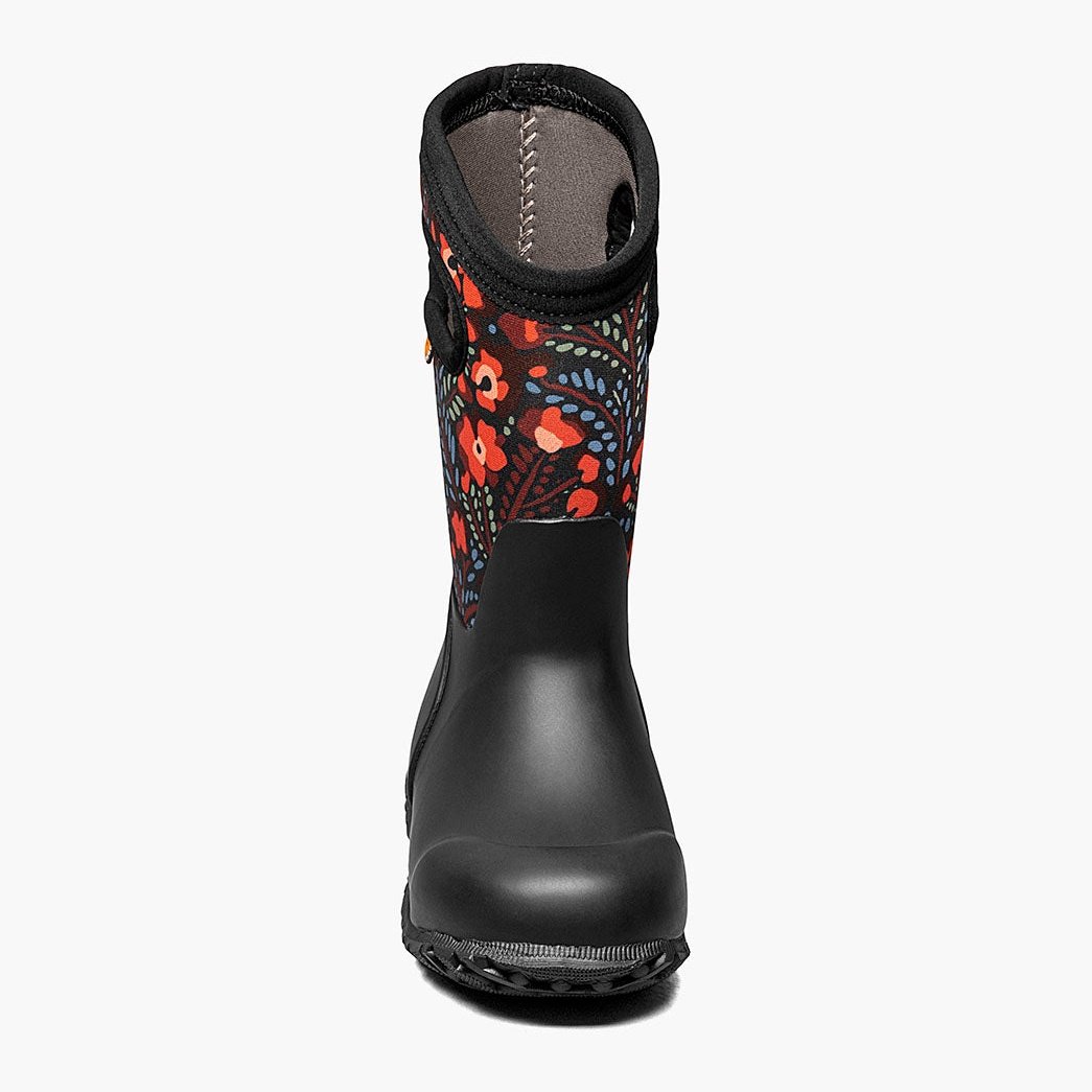 BOGS Kids York Sunflower Black/ patterned