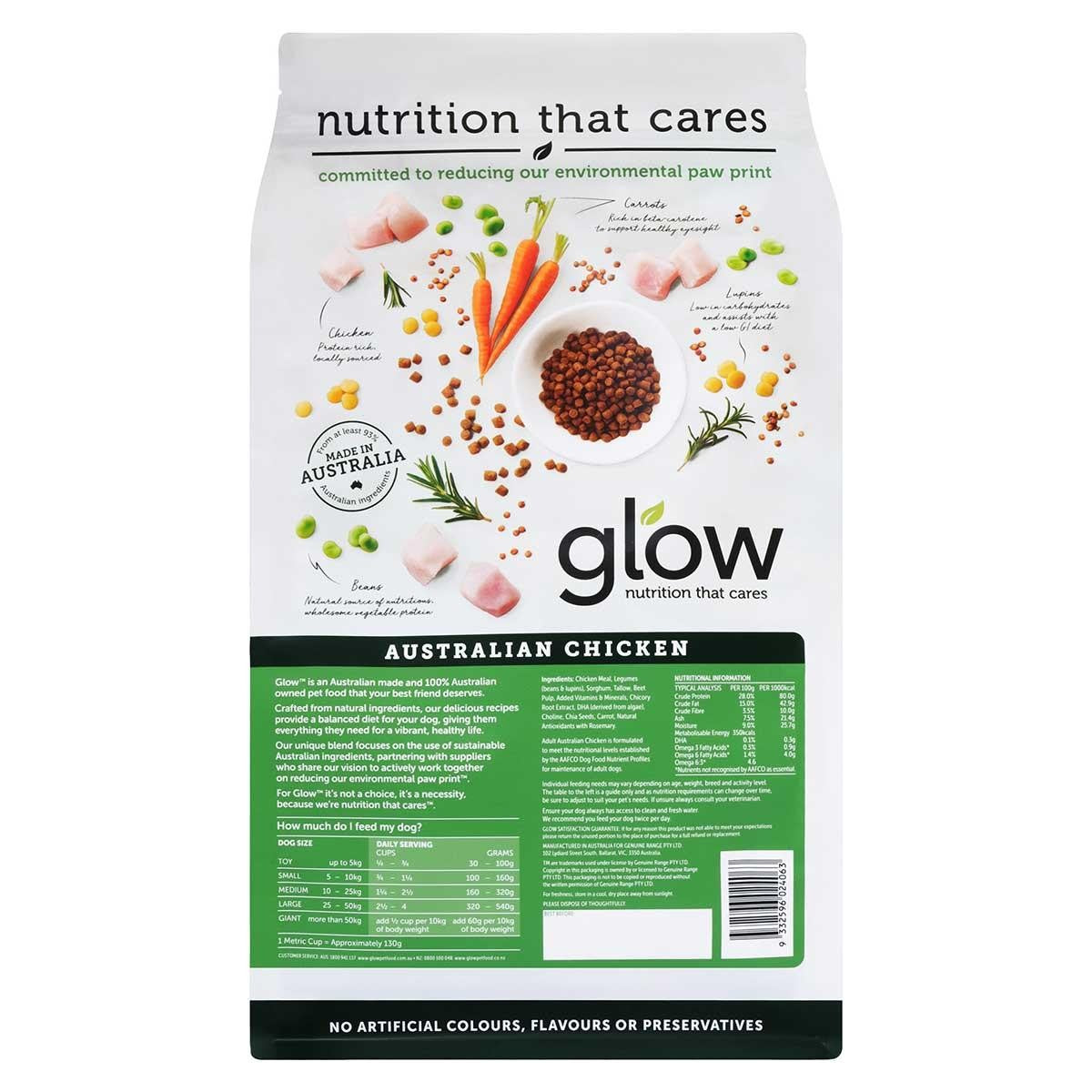 Glow Adult Australian Chicken Dry Dog Food