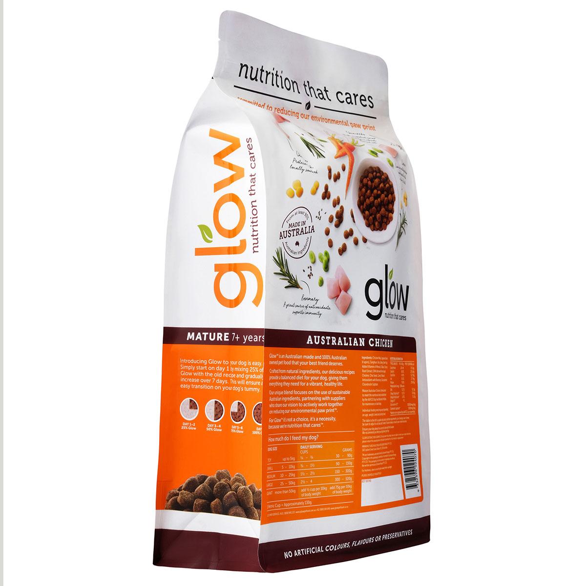 Glow Mature Australian Chicken Dry Dog Food