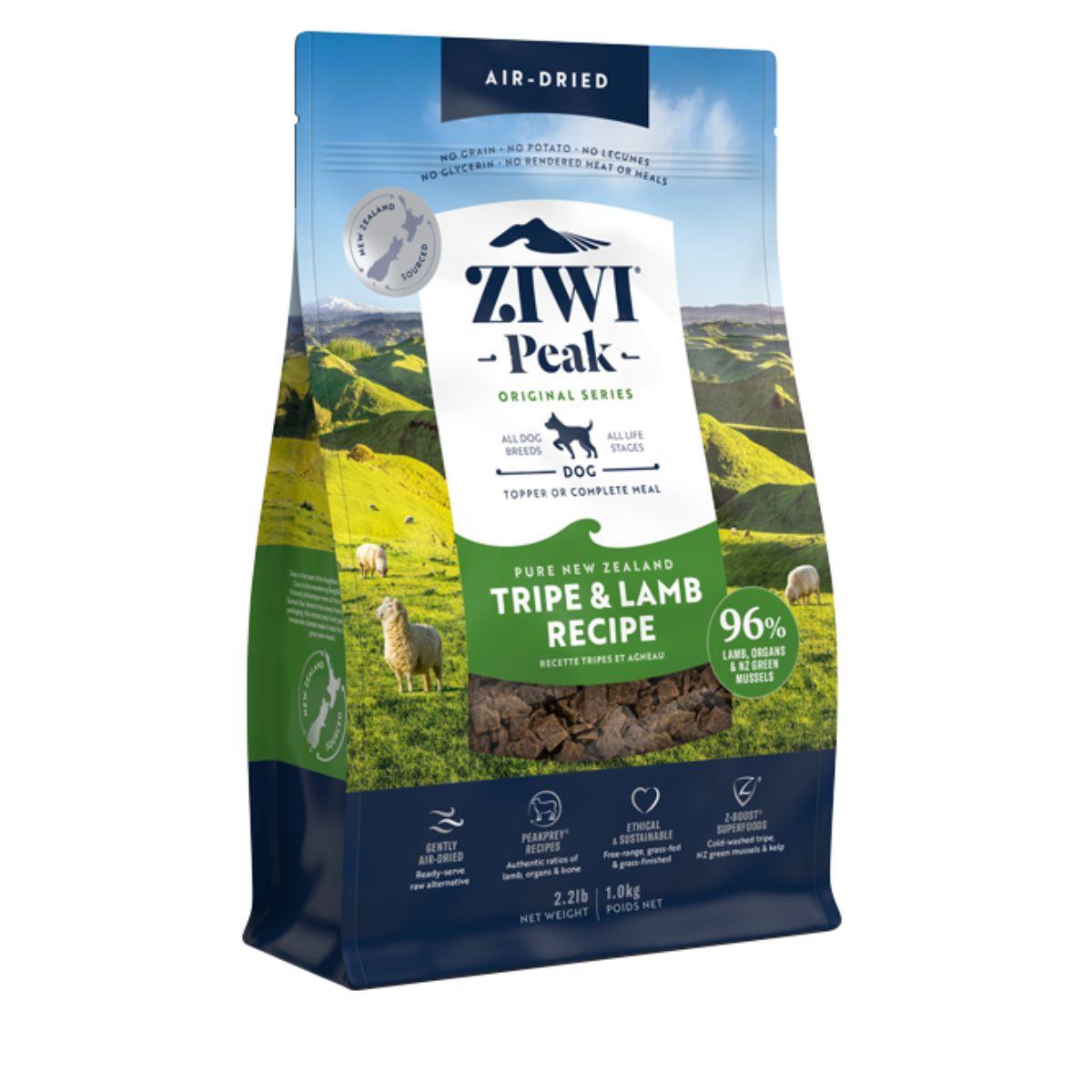 Ziwipeak Air Dried Tripe & Lamb Dry Dog Food