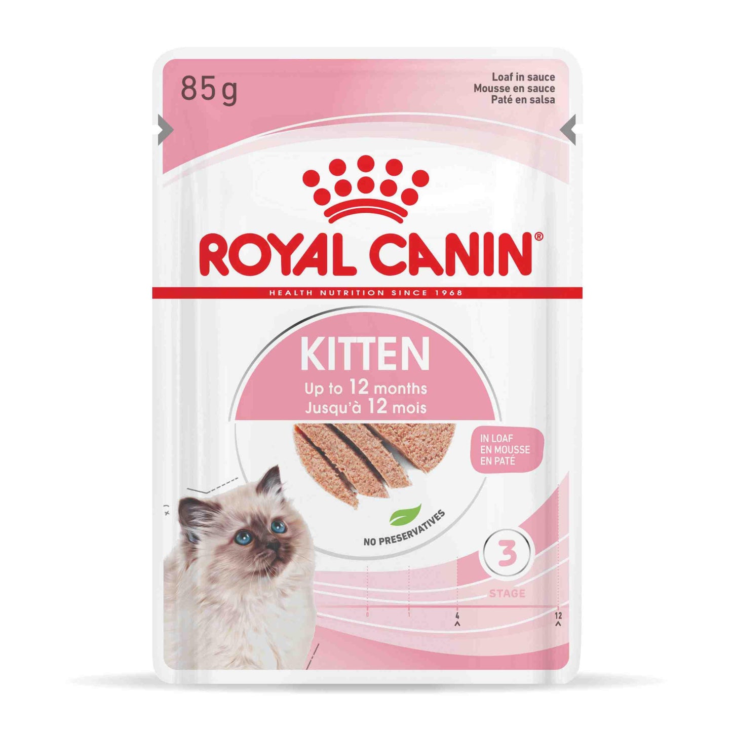 Royal Canin Instinctive Kitten Loaf Wet Cat Food 85G