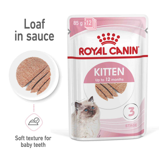 Royal Canin Instinctive Kitten Loaf Wet Cat Food 85G