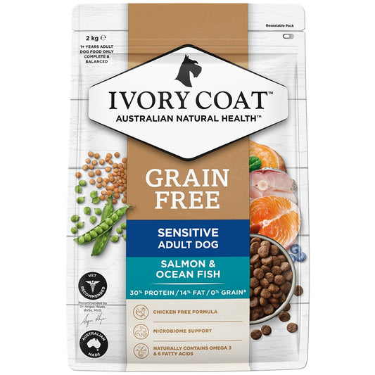 Ivory Coat Salmon & Ocean Fish Grain Free Adult Dry Dog Food