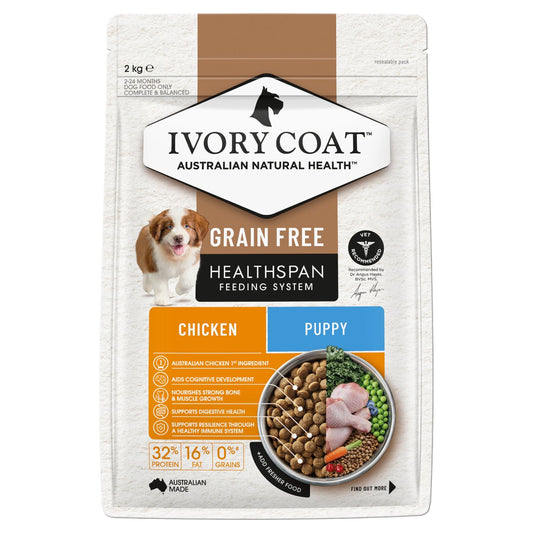 Ivory Coat Grain Free Puppy Chicken Dry Dog Food