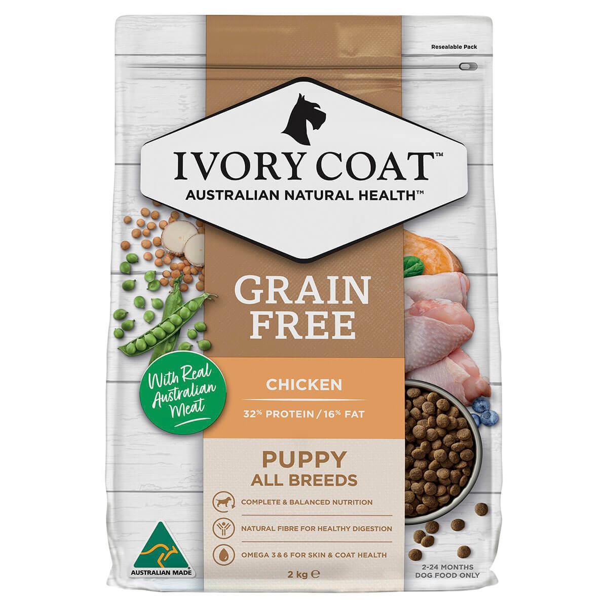 Ivory Coat Grain Free Puppy Chicken Dry Dog Food