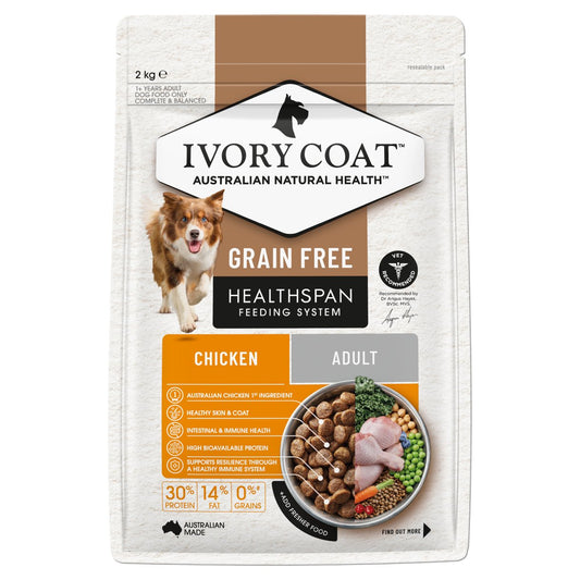 Ivory Coat Grain Free Adult Chicken Dry Dog Food