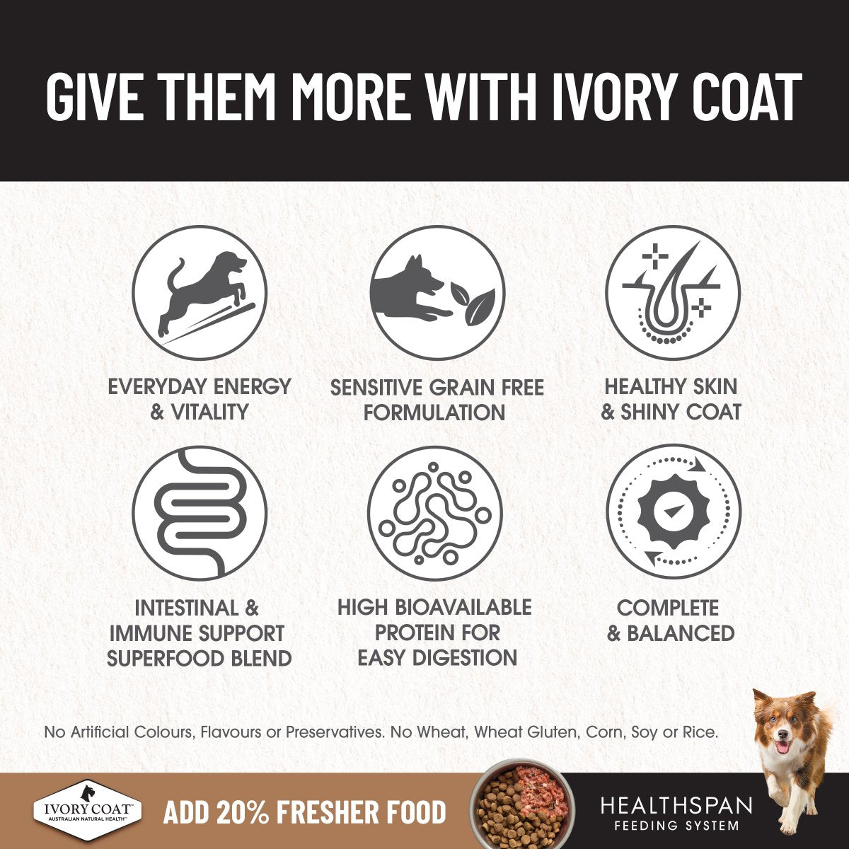 Ivory Coat Grain Free Adult Chicken Dry Dog Food