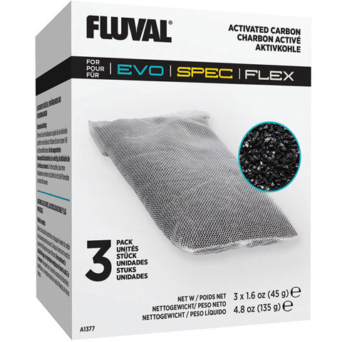 Fluval Spec Evo Flex Carbon 45g 3pk