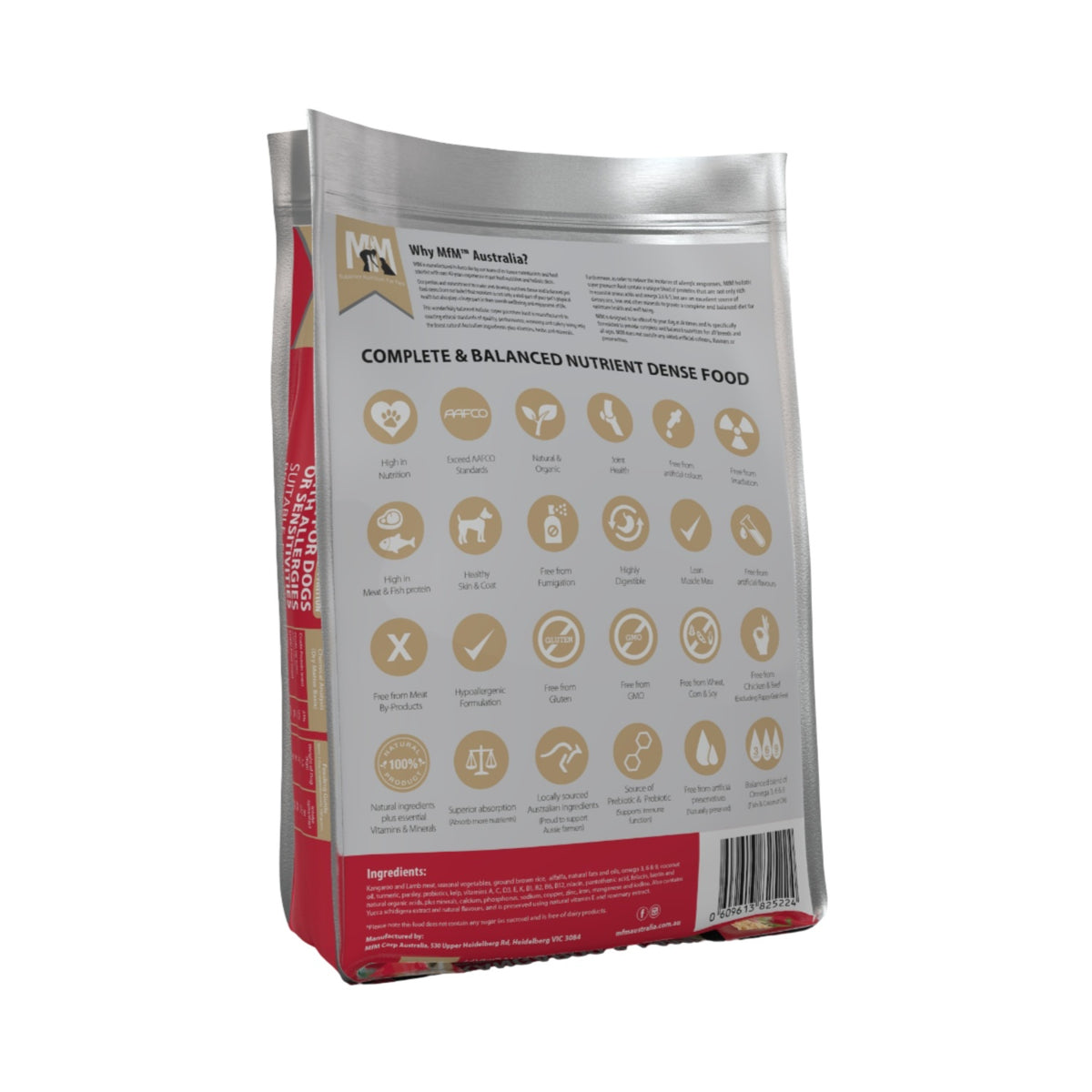 Meals For Mutts Kangaroo & Lamb Adult Dry Dog Food
