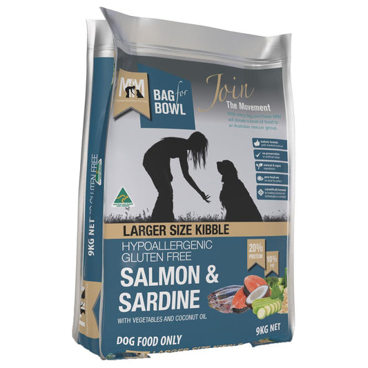 Meals For Mutts Adult Large Kibble Salmon & Sardine Dry Dog Food
