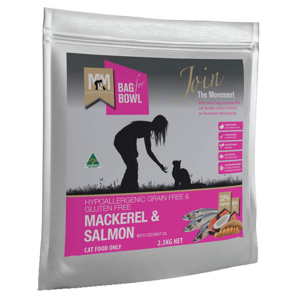 Meals For Meows Grain Free Adult Mackerel & Salmon Dry Cat Food