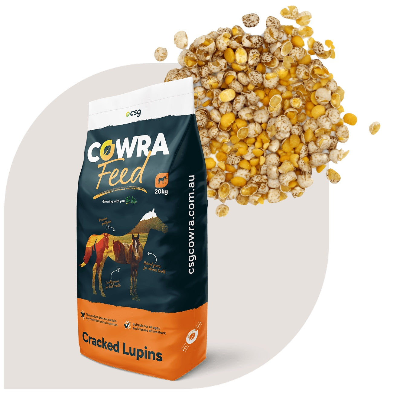 Cowra Feed Cracked Lupins