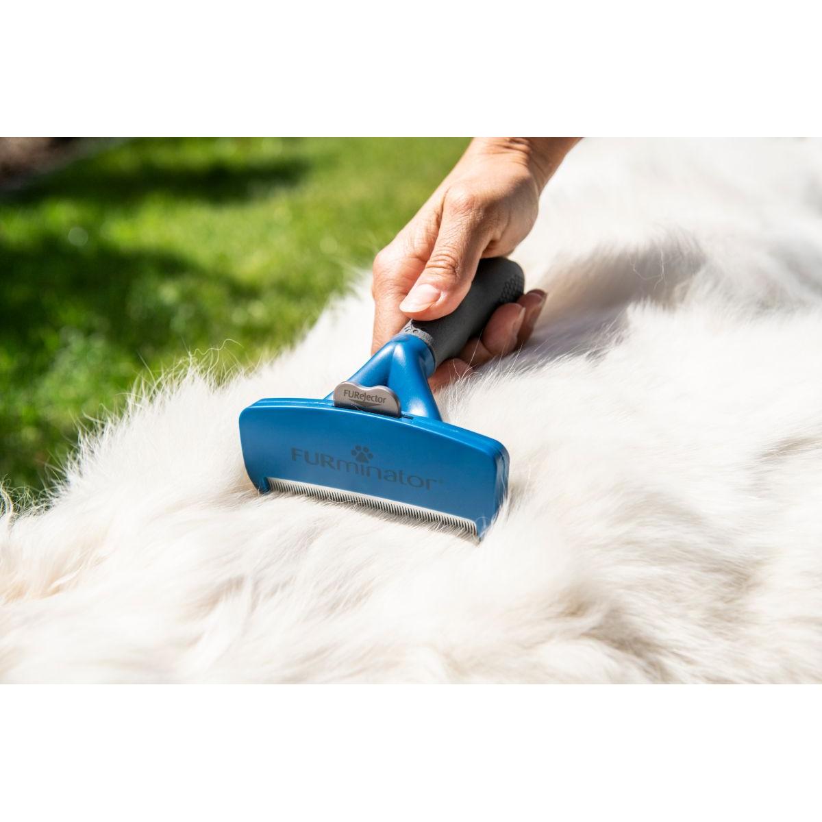 FURminator DeShedding Tool Long Hair Dog Medium