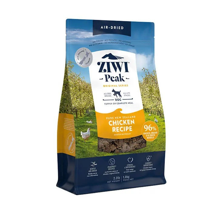 Ziwi Peak Air Dried Chicken Recipe Dry Dog Food