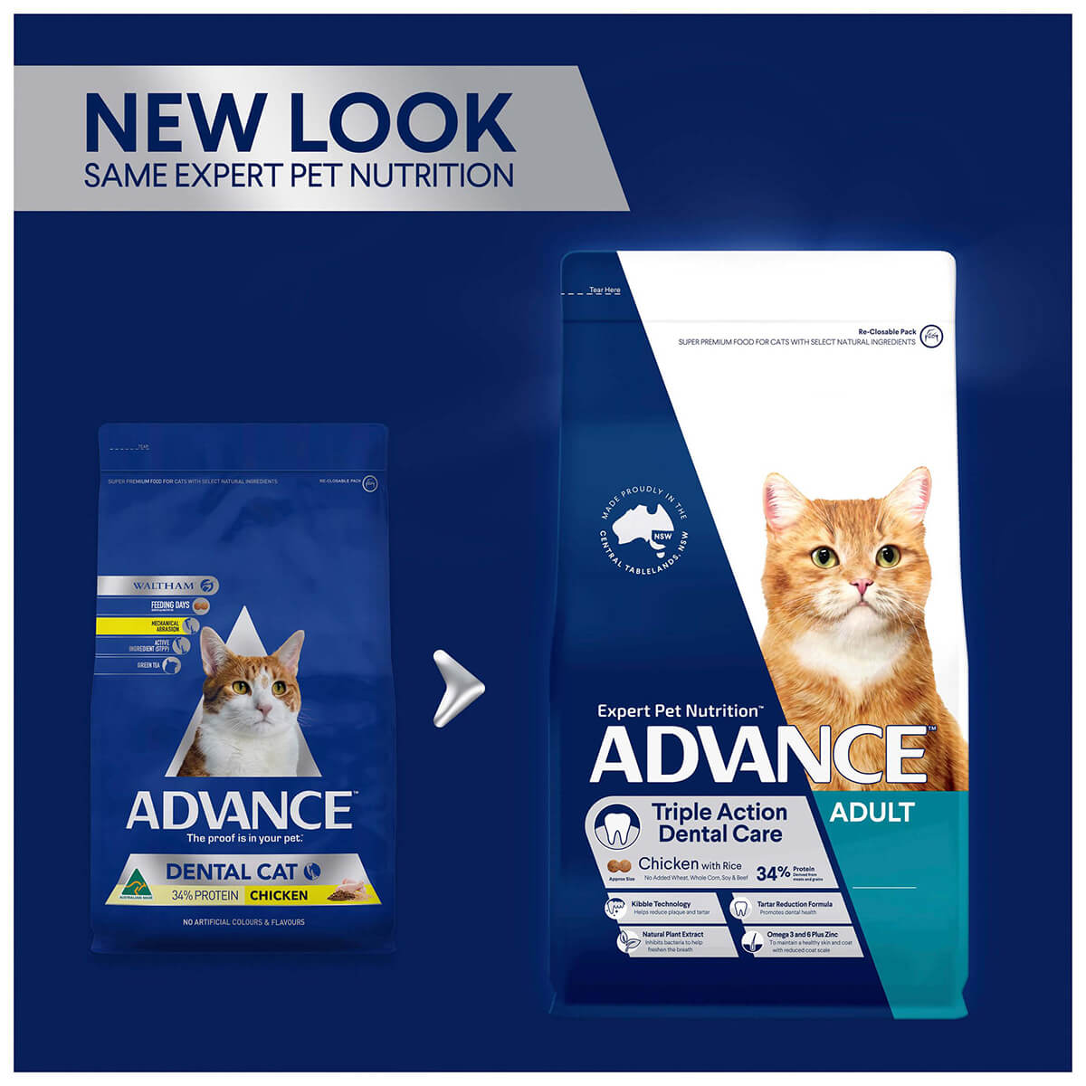 Advance Dental Adult Chicken Dry Cat Food 2kg