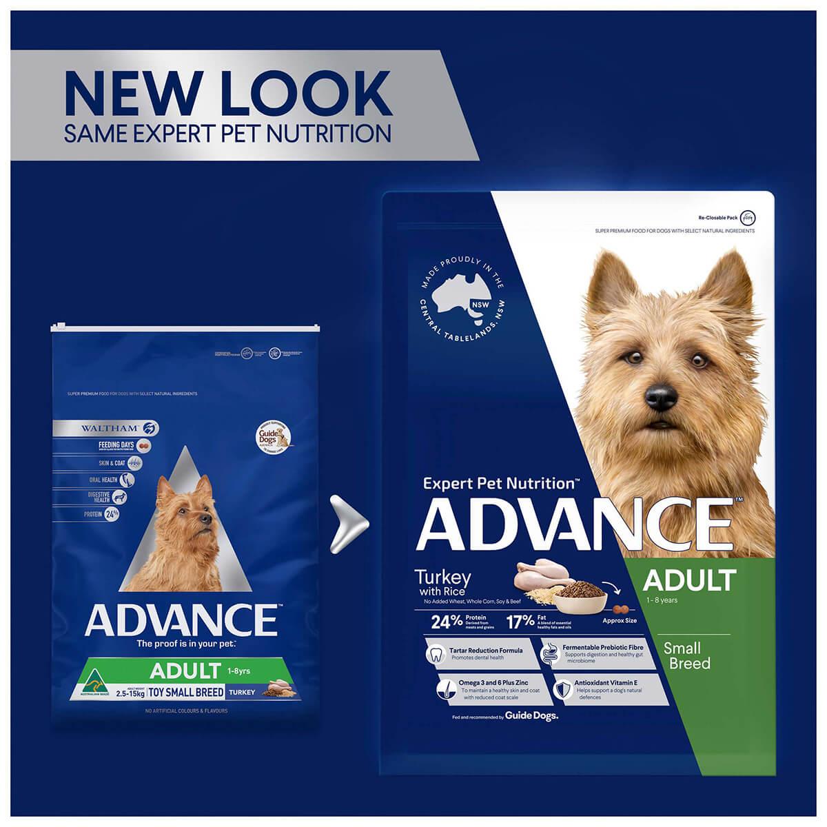 Advance Toy & Small Breed Adult Turkey Dry Dog Food