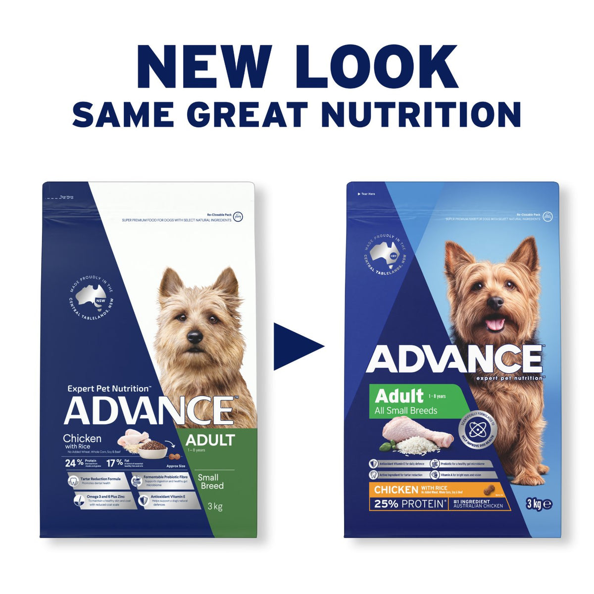 Advance Small Breed Adult Chicken & Rice Dry Dog Food
