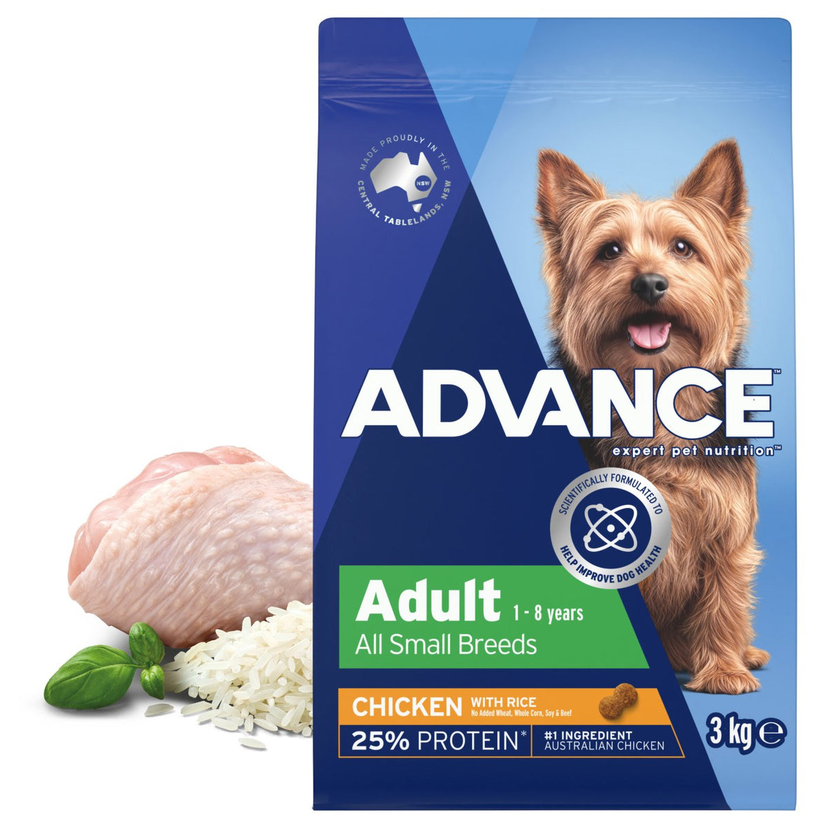 Advance Small Breed Adult Chicken & Rice Dry Dog Food