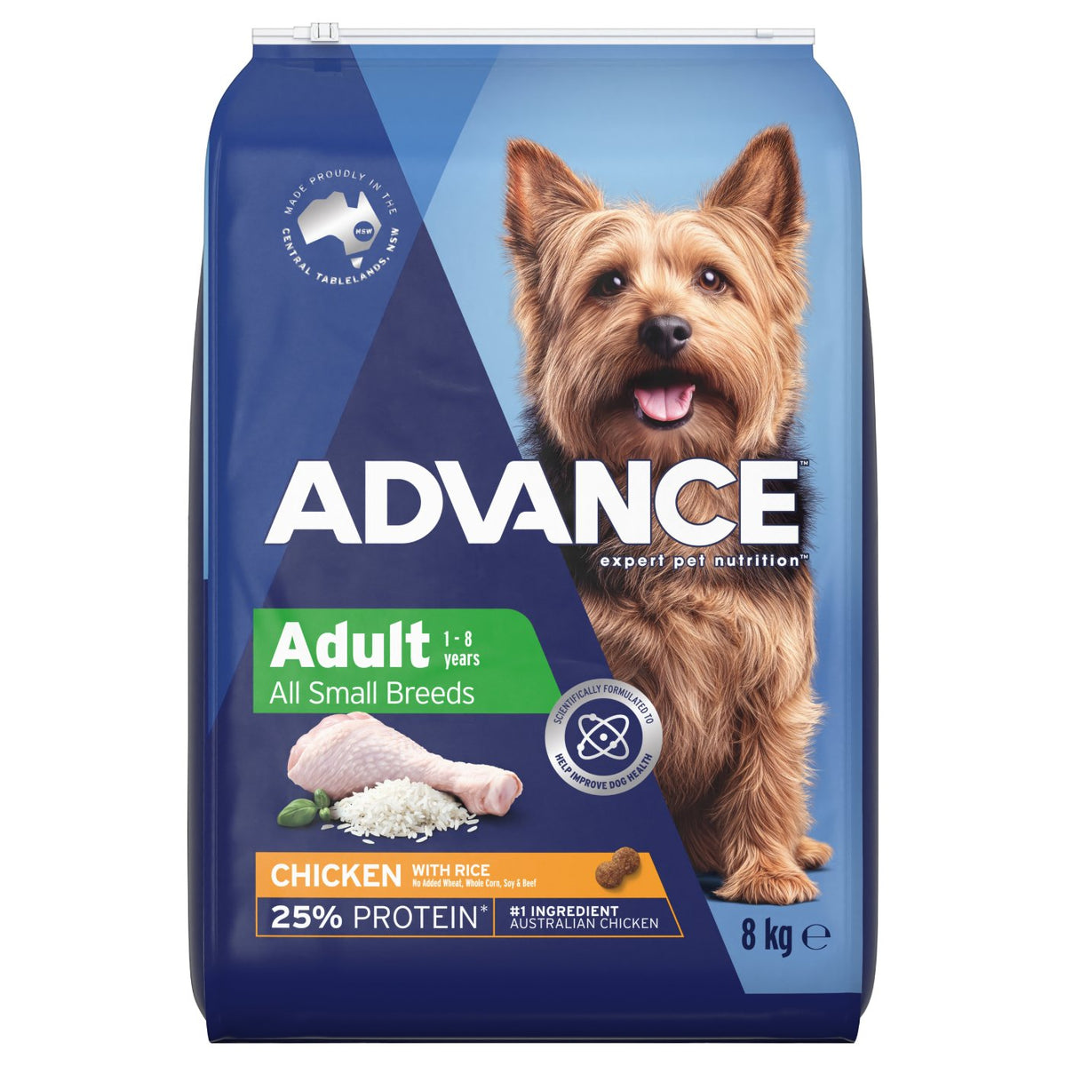 Advance Small Breed Adult Chicken & Rice Dry Dog Food