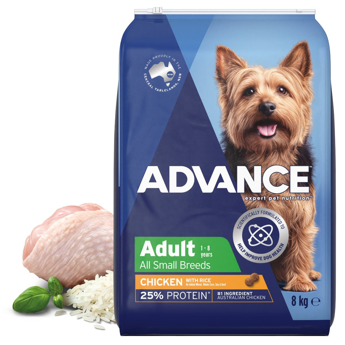 Advance Small Breed Adult Chicken & Rice Dry Dog Food