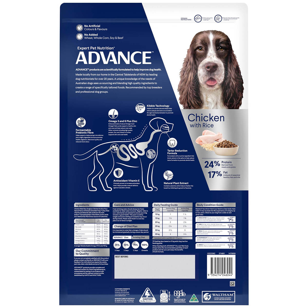 Advance Dental Care Adult Dry Dog Food 13kg