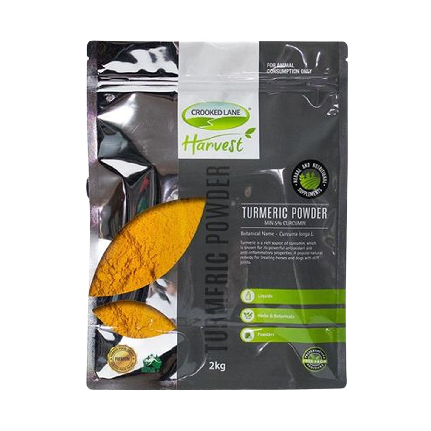 Crooked Lane Tumeric Horse, Dog & Cat Supplement Powder