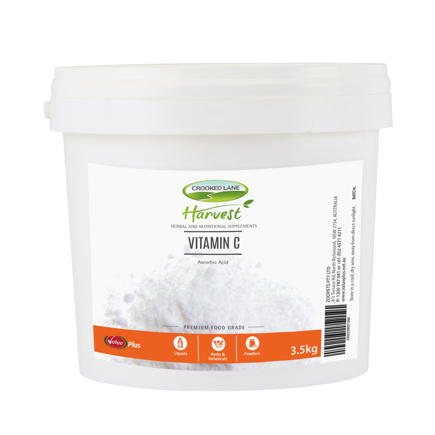 Crooked Lane Vitamin C Supplement Powder