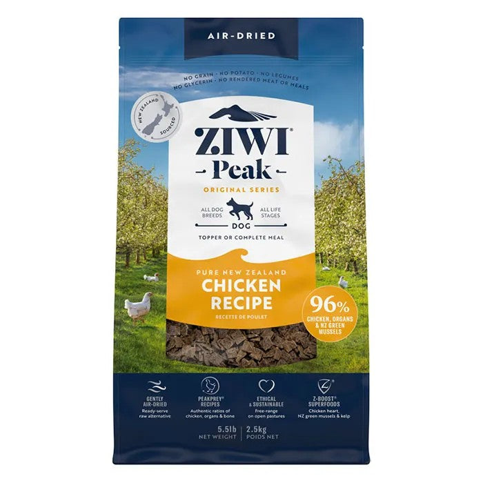 Ziwi Peak Air Dried Chicken Recipe Dry Dog Food