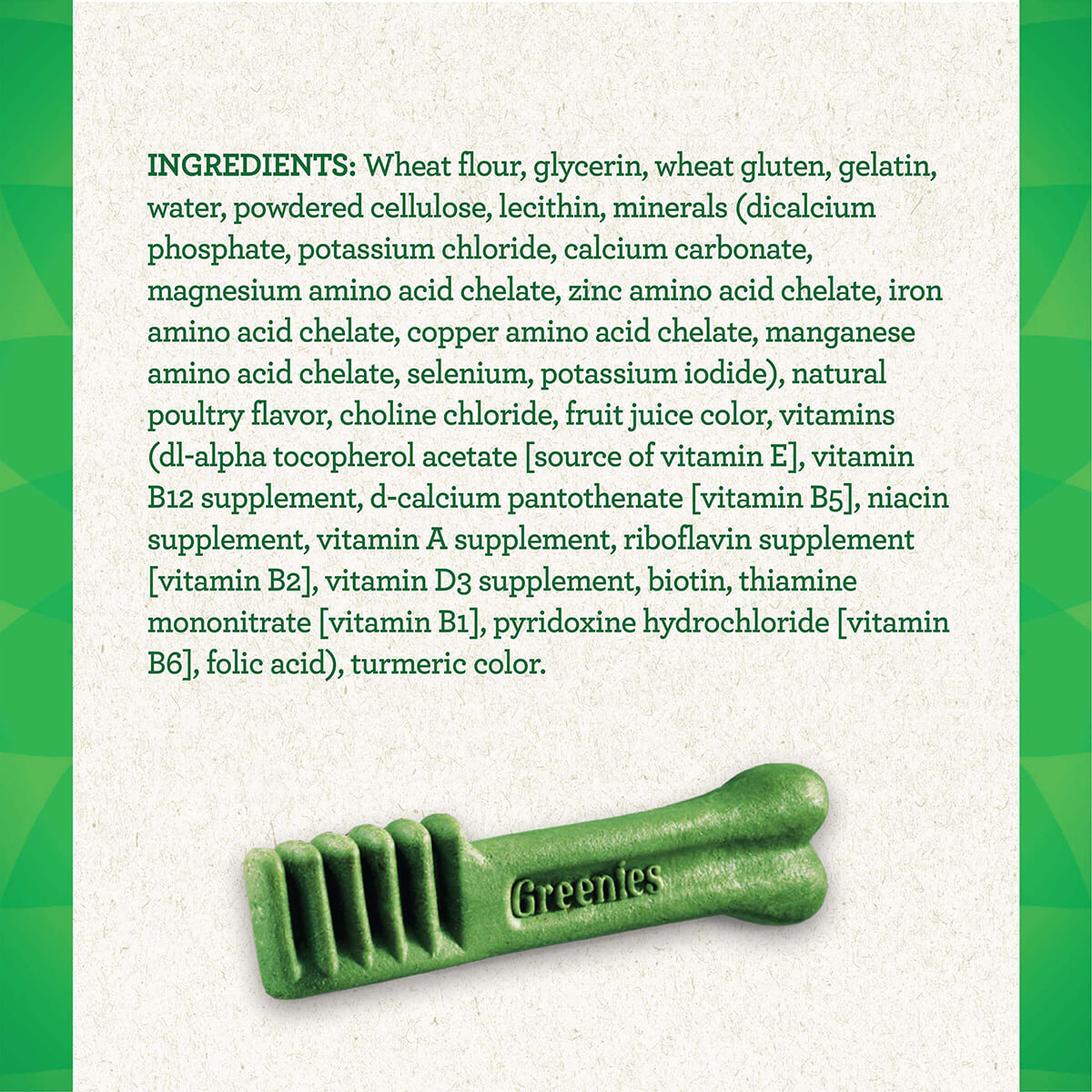 Greenies Original Petite Dental Dog Treats 60 Value Pack 1.02Kg