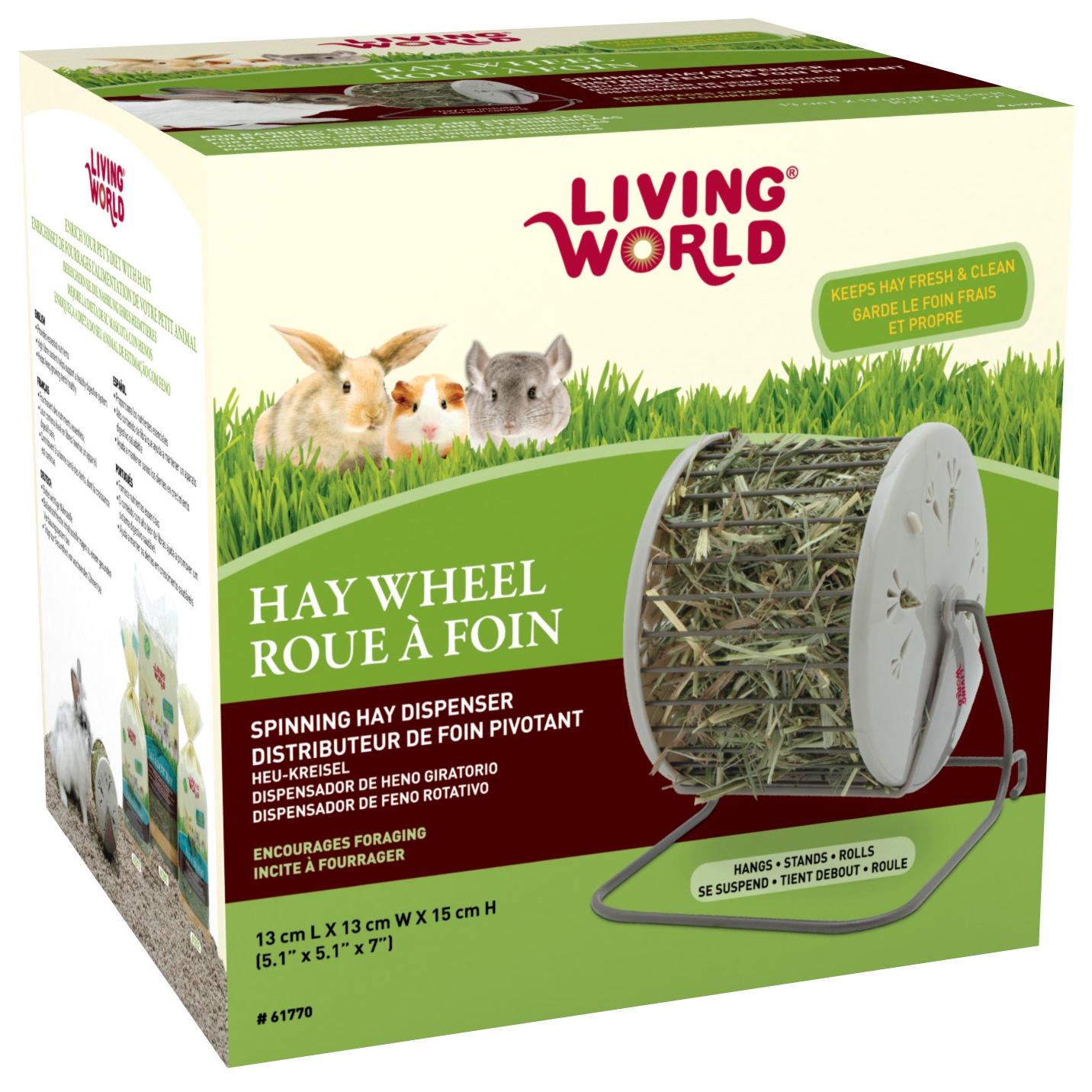 Living World Hay Wheel