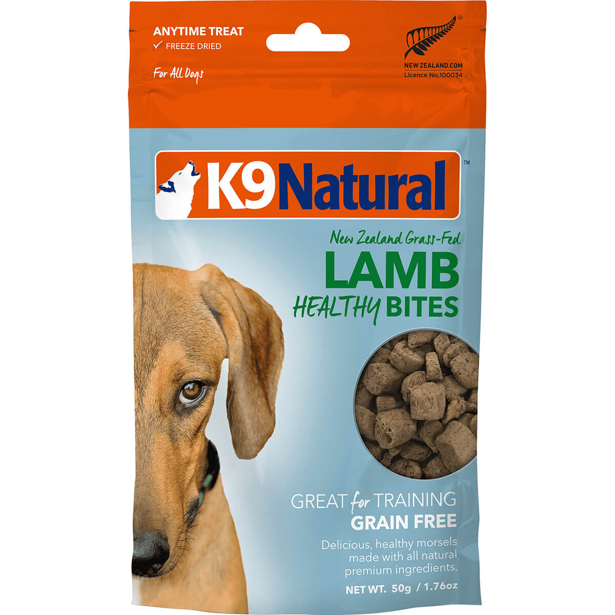 K9 Natural Lamb Healthy Bites Dog Treats 50G