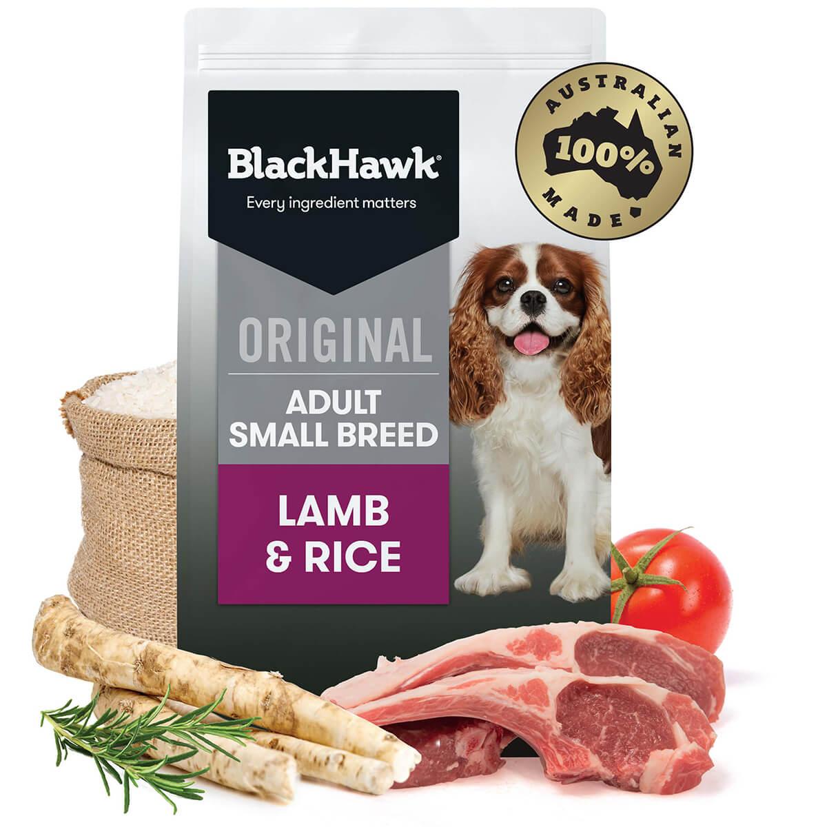 Black Hawk Small Breed Adult Lamb & Rice Dry Dog Food