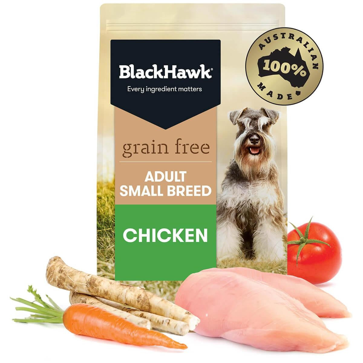 Black Hawk Small Breed Grain Free Chicken Adult Dry Dog Food