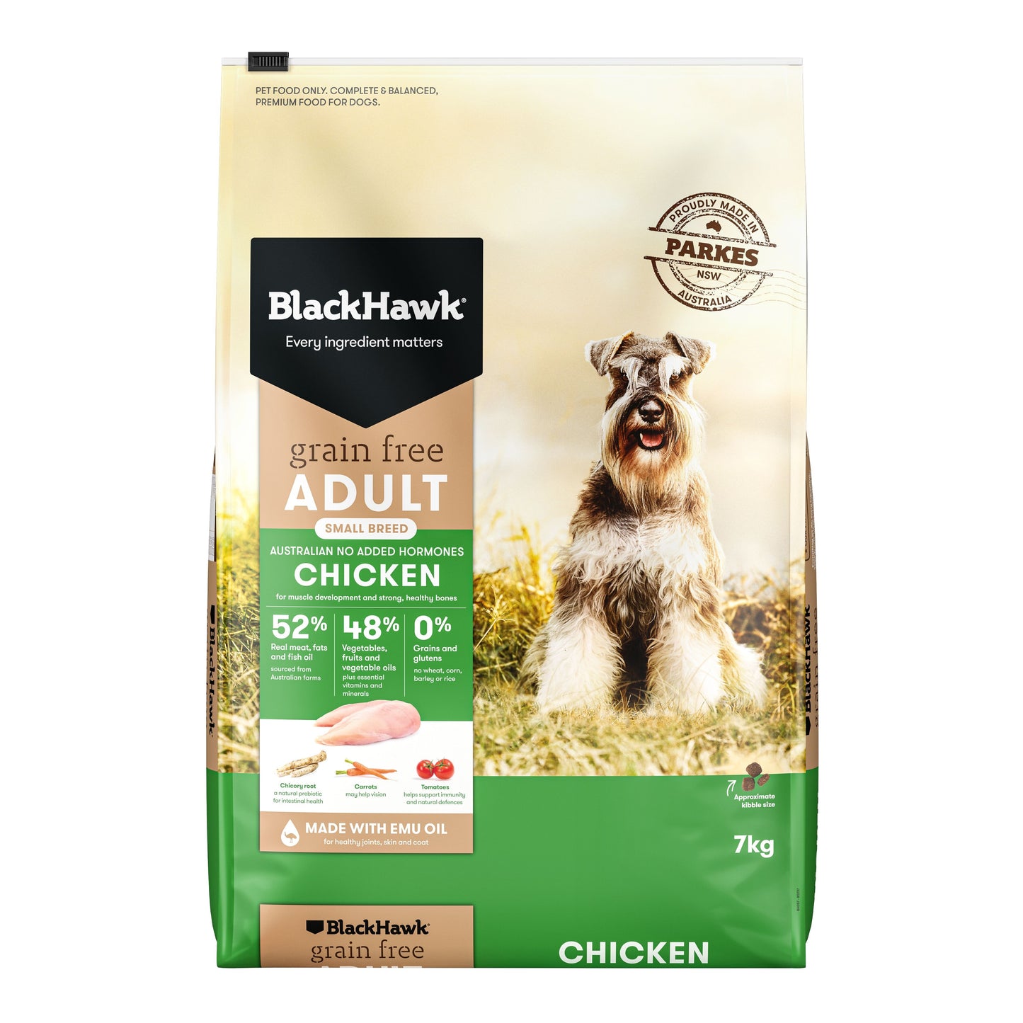 Black Hawk Small Breed Grain Free Chicken Adult Dry Dog Food
