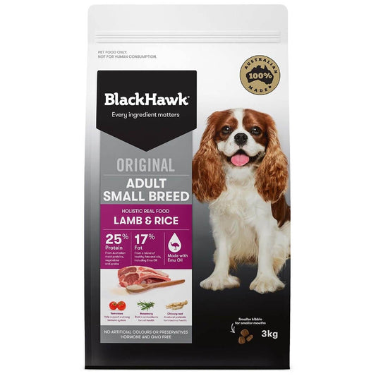 Black Hawk Small Breed Adult Lamb & Rice Dry Dog Food