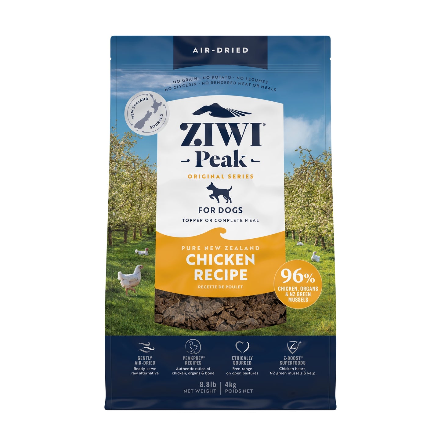 Ziwi Peak Air Dried Chicken Recipe Dry Dog Food